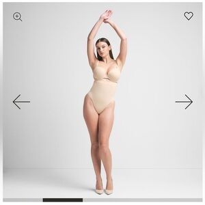 Skims Seamless Sculpt High-waisted Thong (Brand new no tag!)